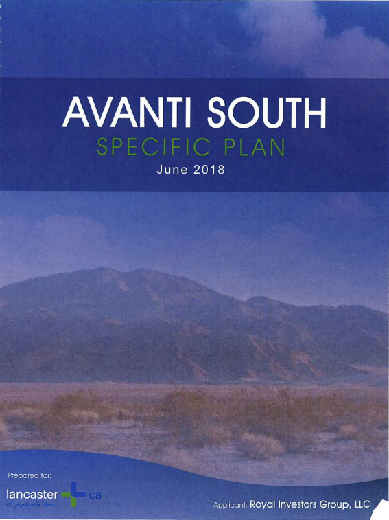 Avanti South Cover