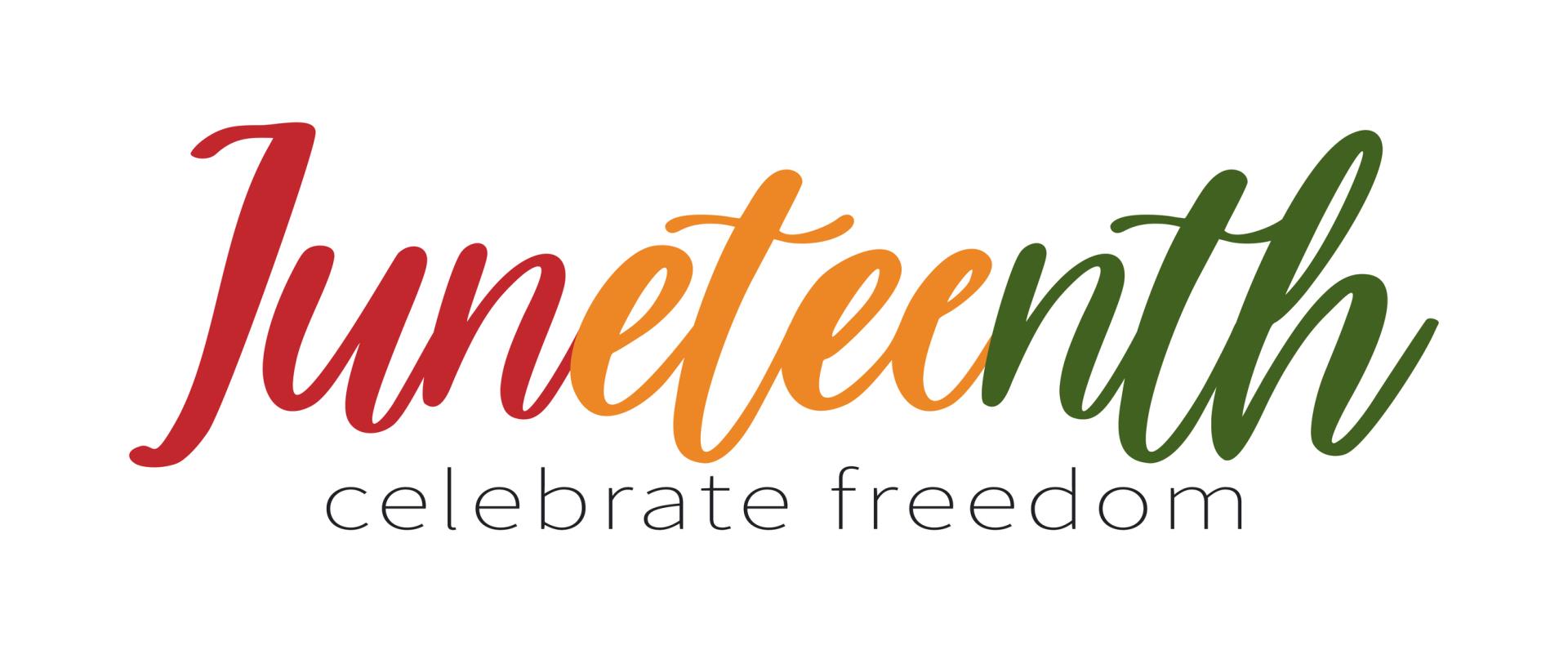 Juneteenth - Celebrate Freedoe logo