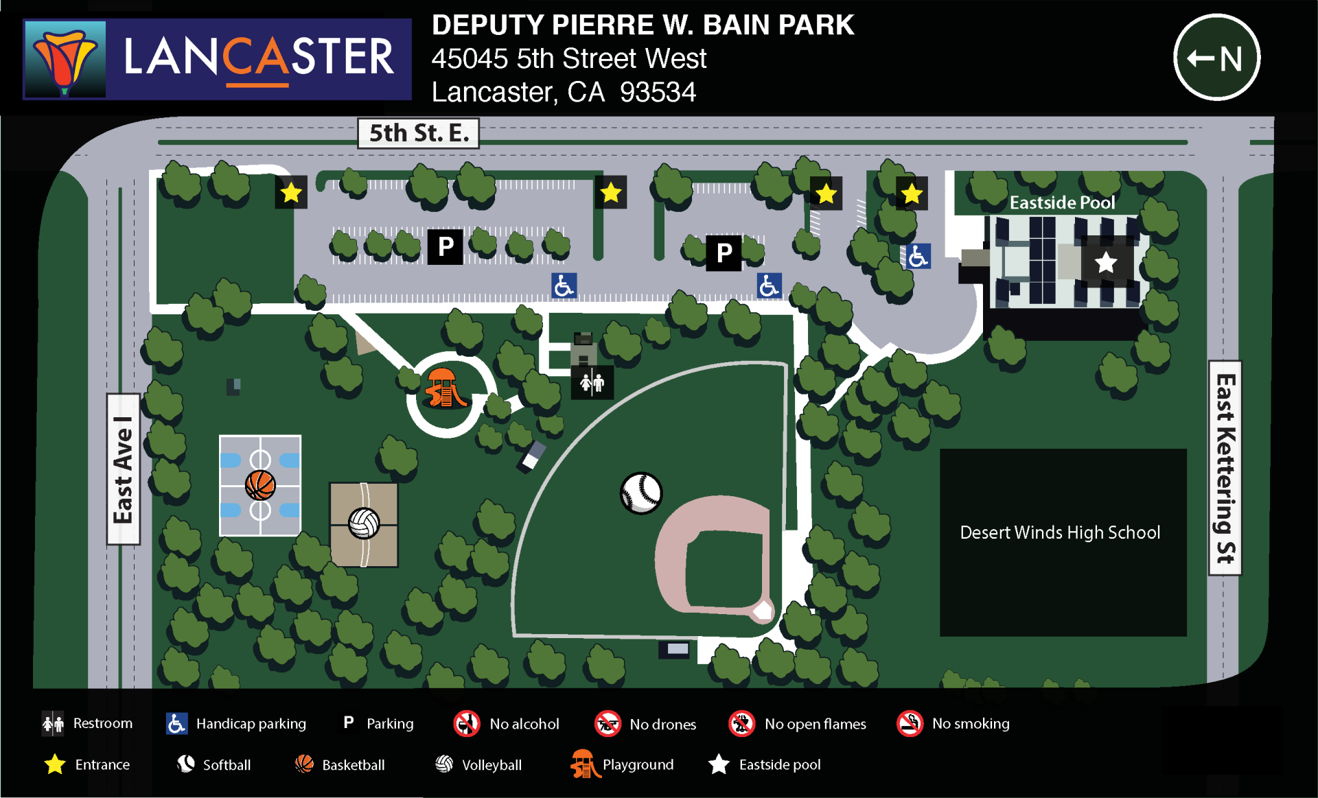 updated bain park map (1)