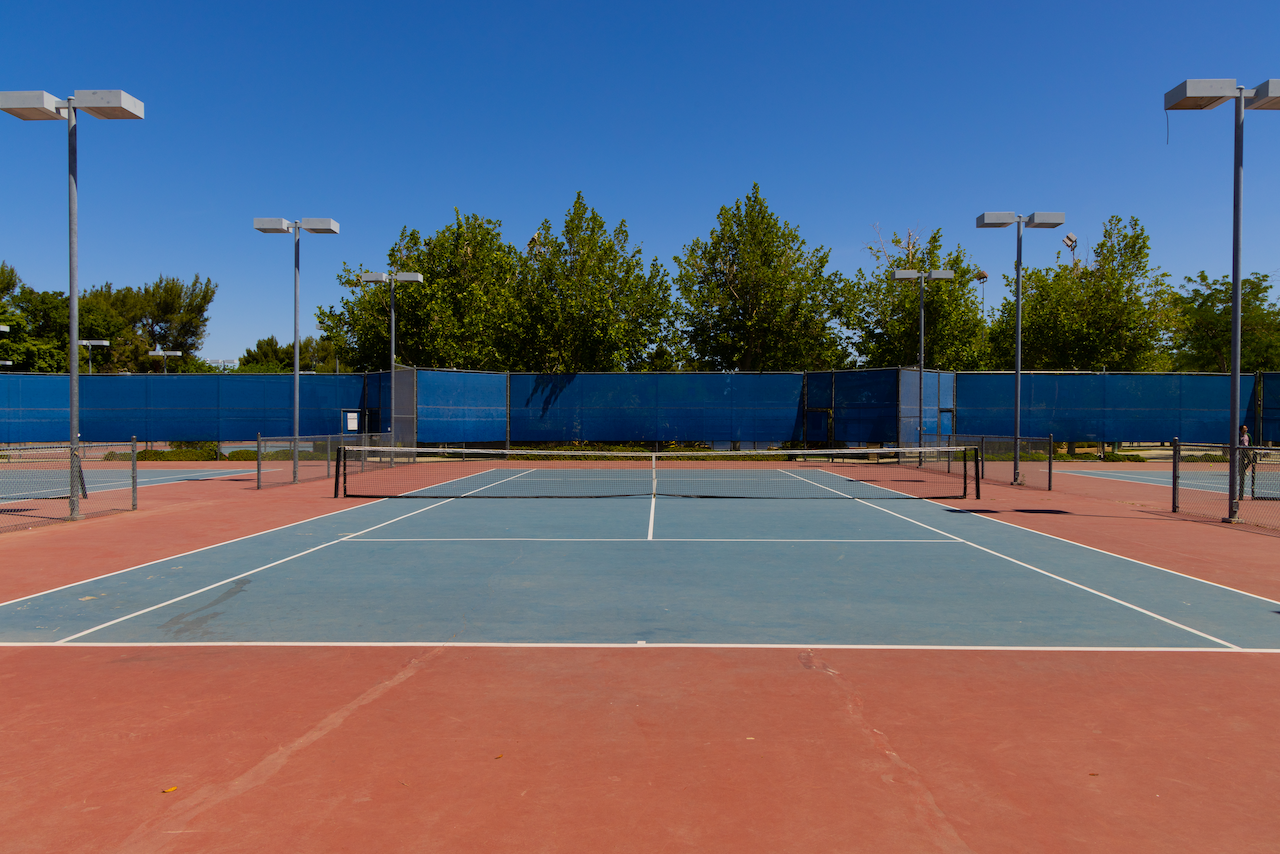 OMP tennis court