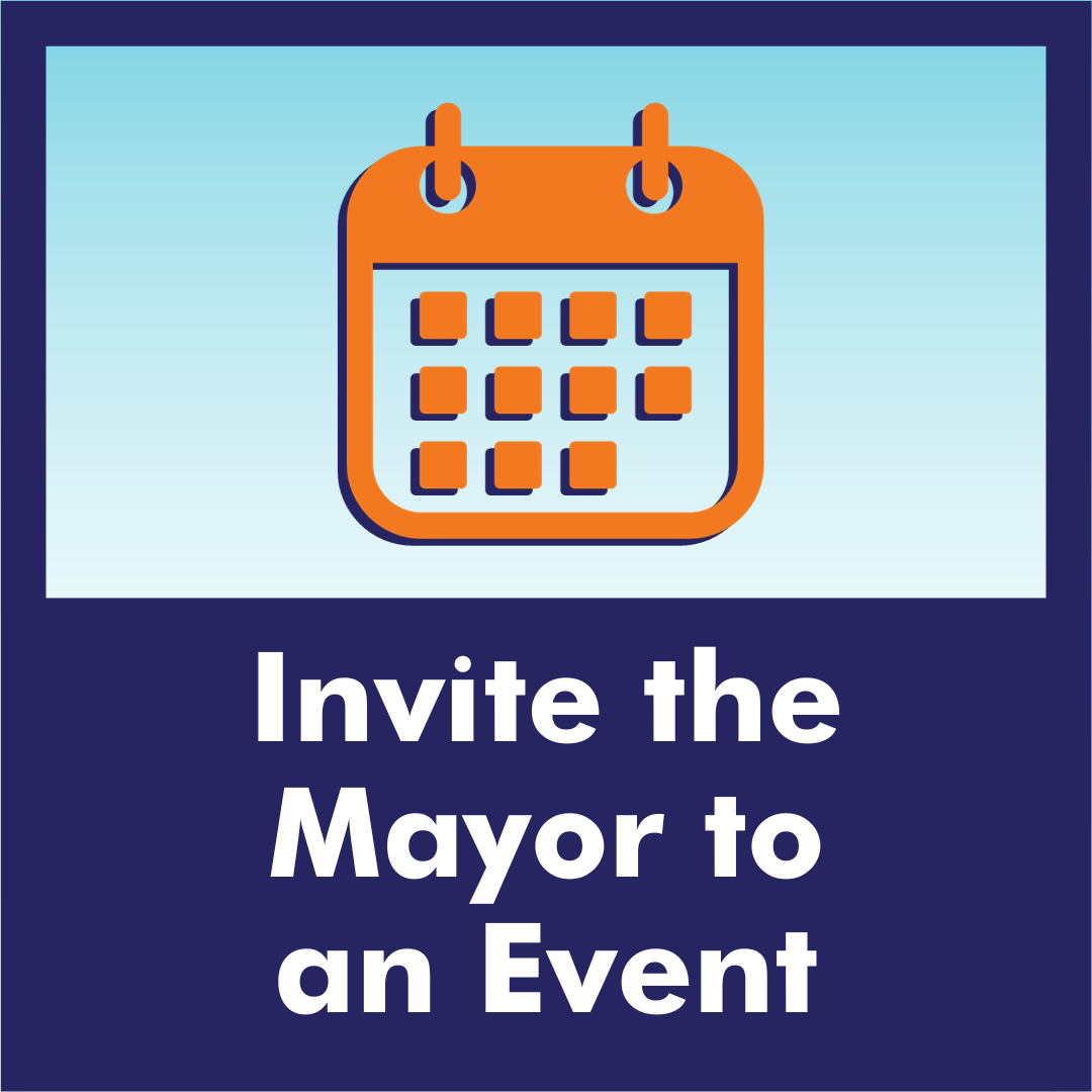 Invite the Mayor to an Event