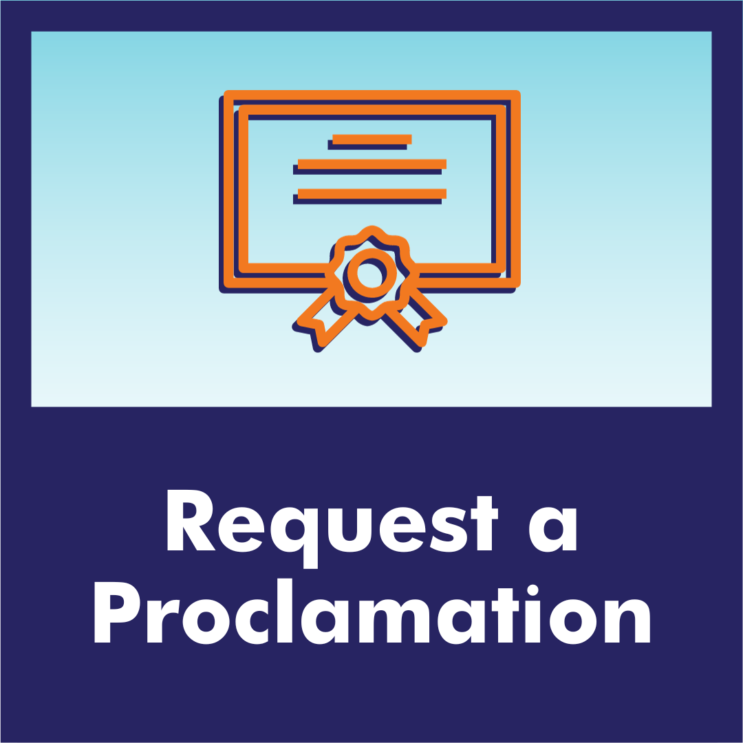 Request a Proclamation