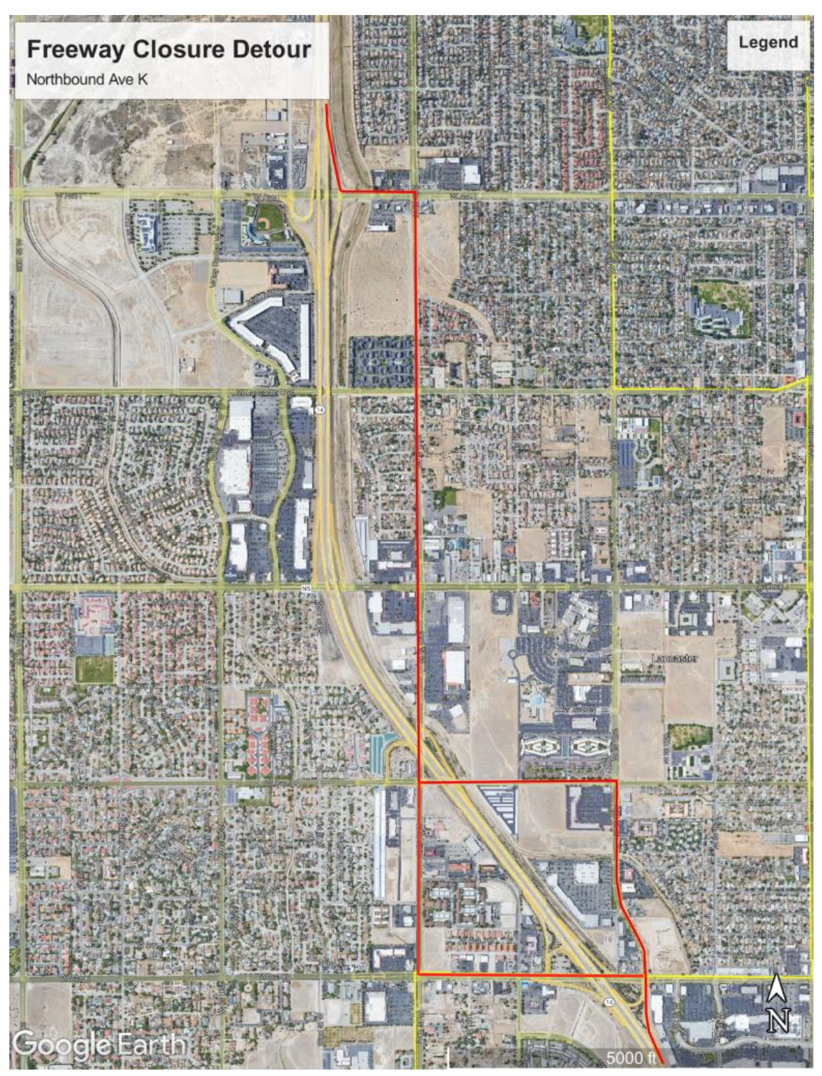 Freeway Closure