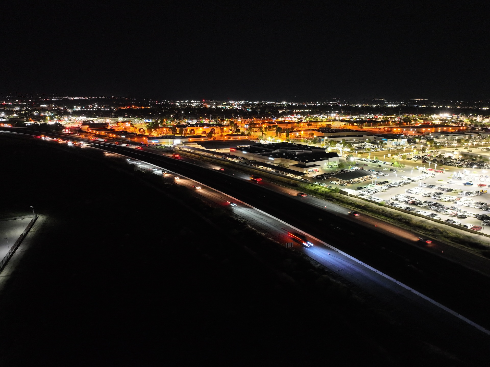 SR14 Freeway Aerial