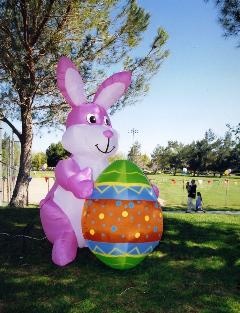 Easter Decorations at Lancaster Egg Hunt