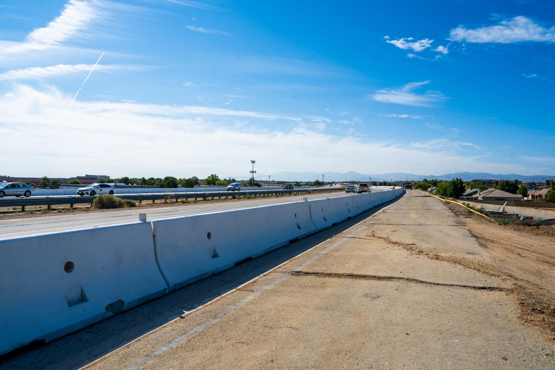 Ave J Interchange - Road Construction