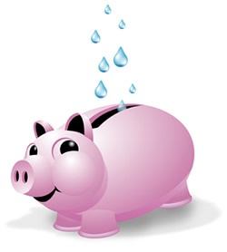 Water Piggy Bank