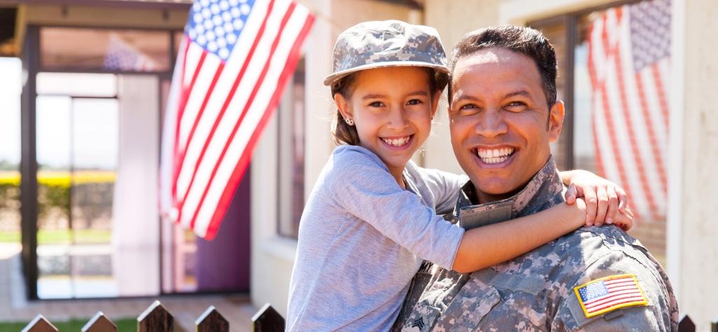 Vet and daughter